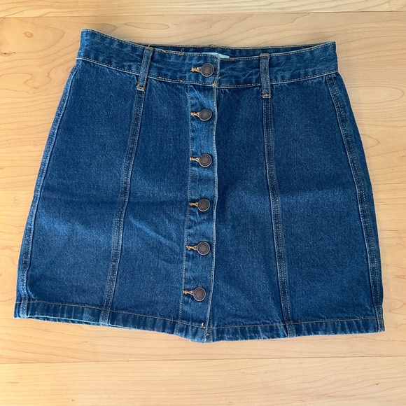 Forever 21 Jean Skirt - Picture 1 of 3